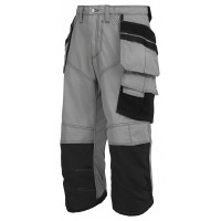 Snickers 3923 Rip-stop Pirate Trousers Grey